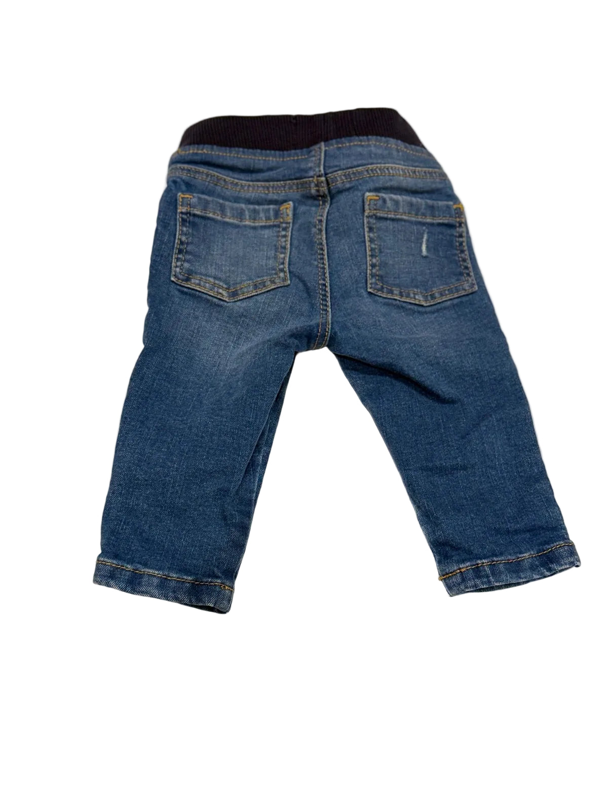 Old Navy Distressed Pull-On Jeans 6-12M