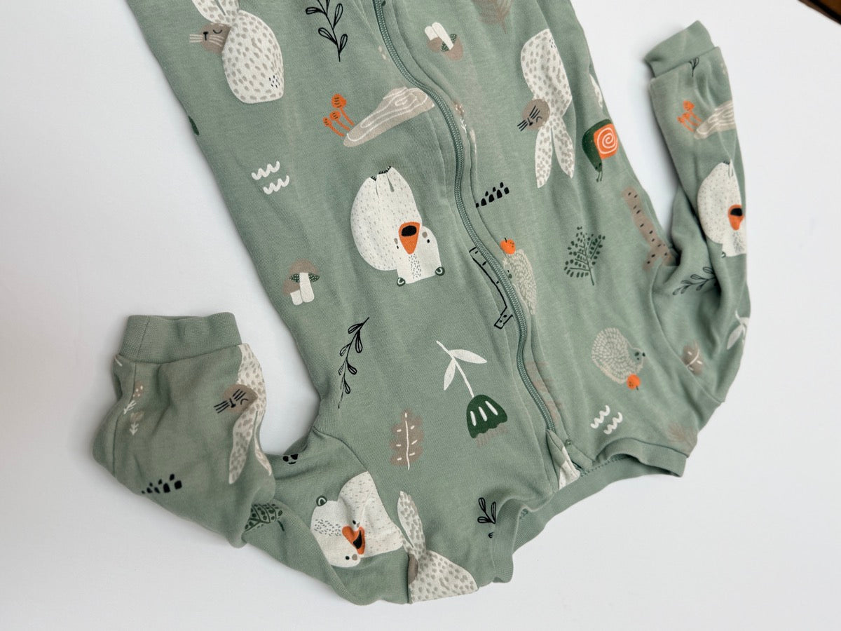 George Forest Animals Zip Sleeper 2T