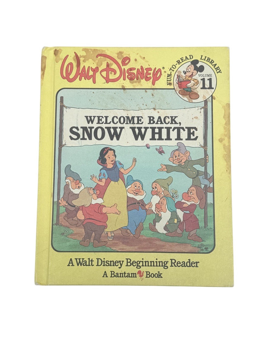 Vintage Welcome Back Snow White Walt Disney