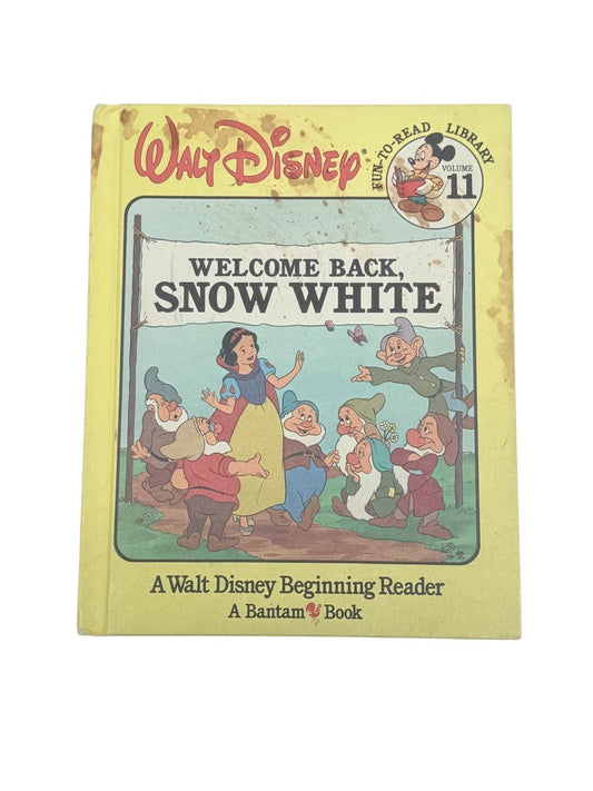 Vintage Welcome Back Snow White Walt Disney