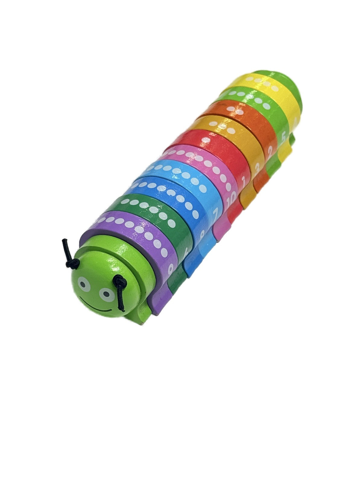 Wooden Counting Caterpillar Number Learning Toy