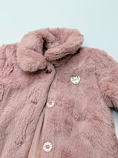 Juicy Couture Faux Fur Coat 24M