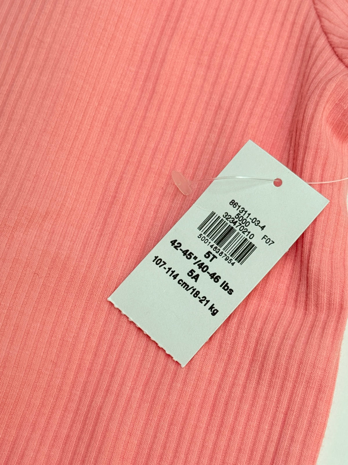 Children's Place Ribbed Top 5T (2-Pack)