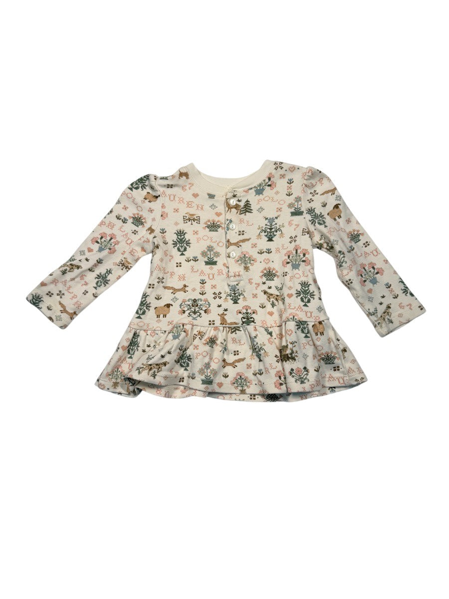 Ralph Lauren Floral Print Dress 9M