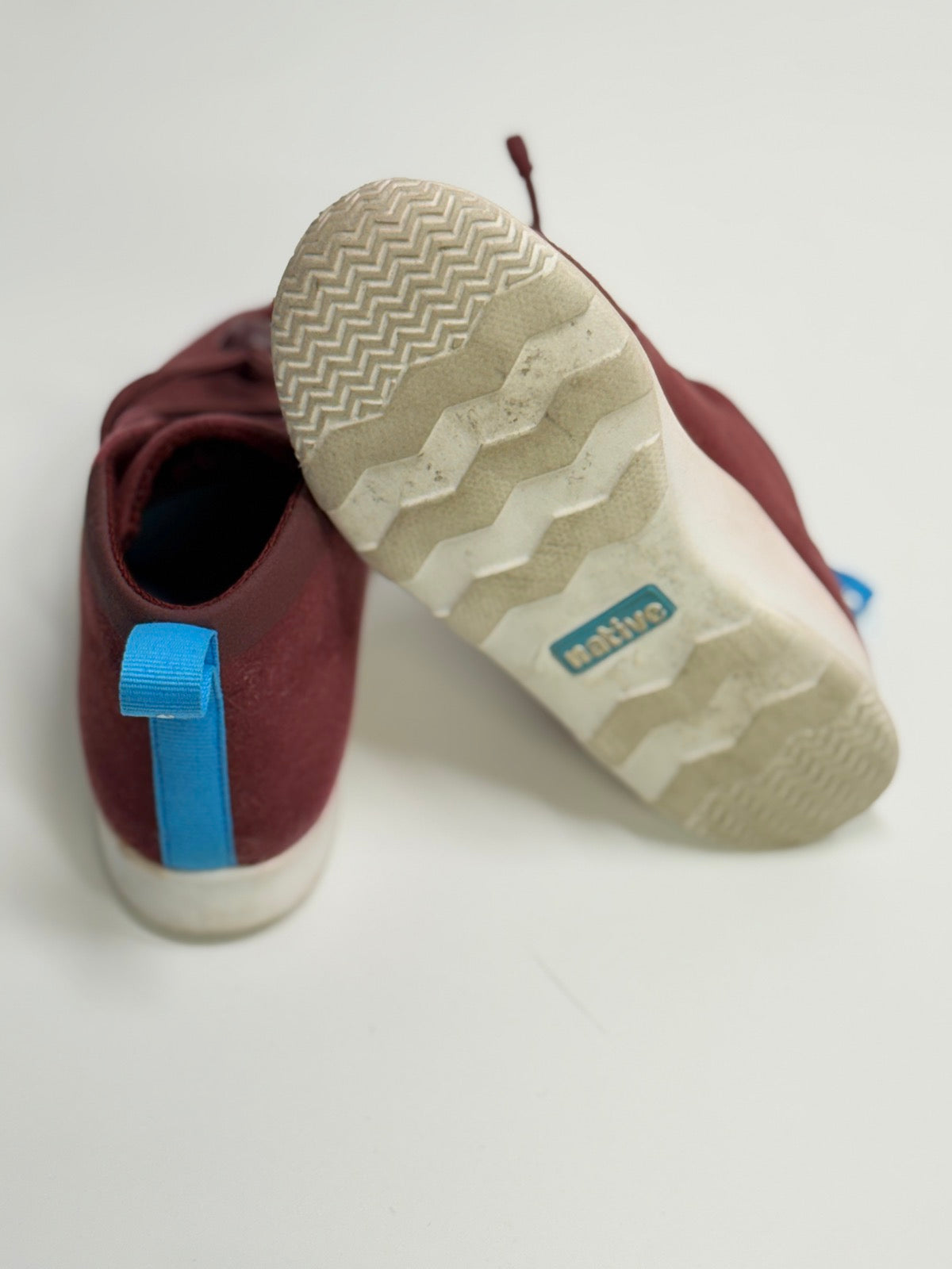 Native Burgundy Chukka Boot Toddler Size 9