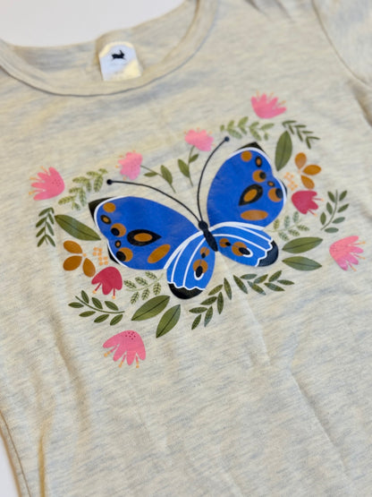 Little & Lively Butterfly Floral Tunic 3T 4T