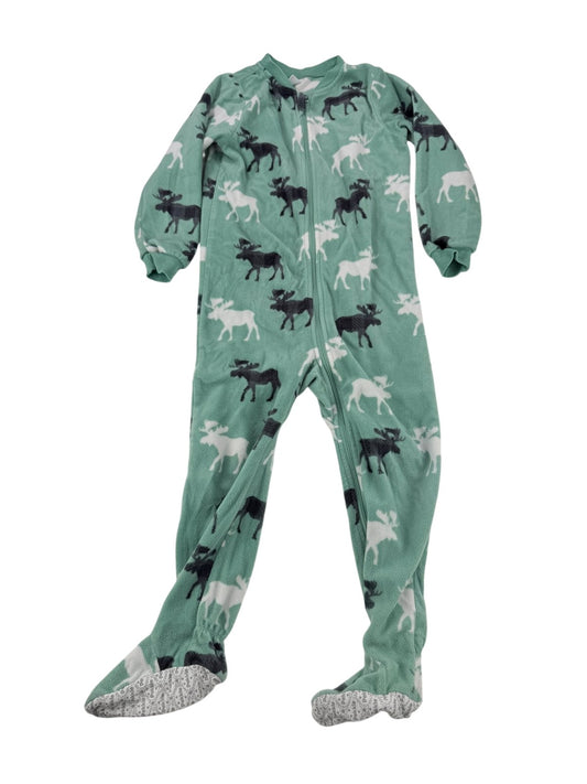 Pekkle Moose Fleece Sleeper 4T