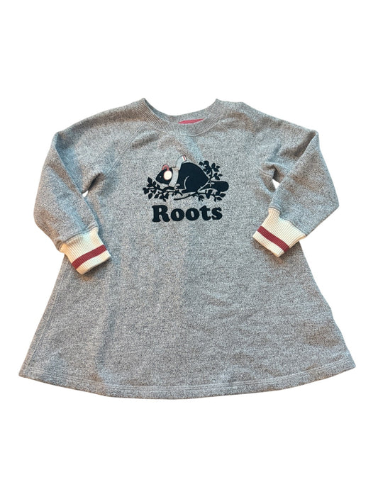 Roots Kids Gray Beaver Sweatshirt 3T
