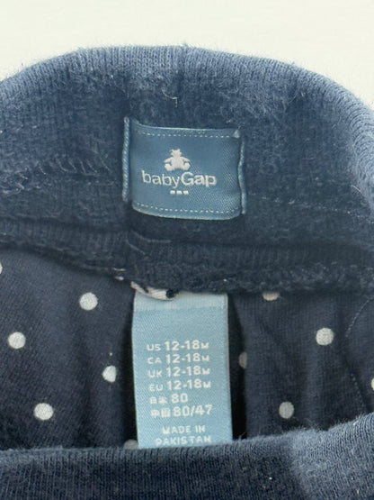 Baby Gap Dark Wash Lined Jeans 12-18M