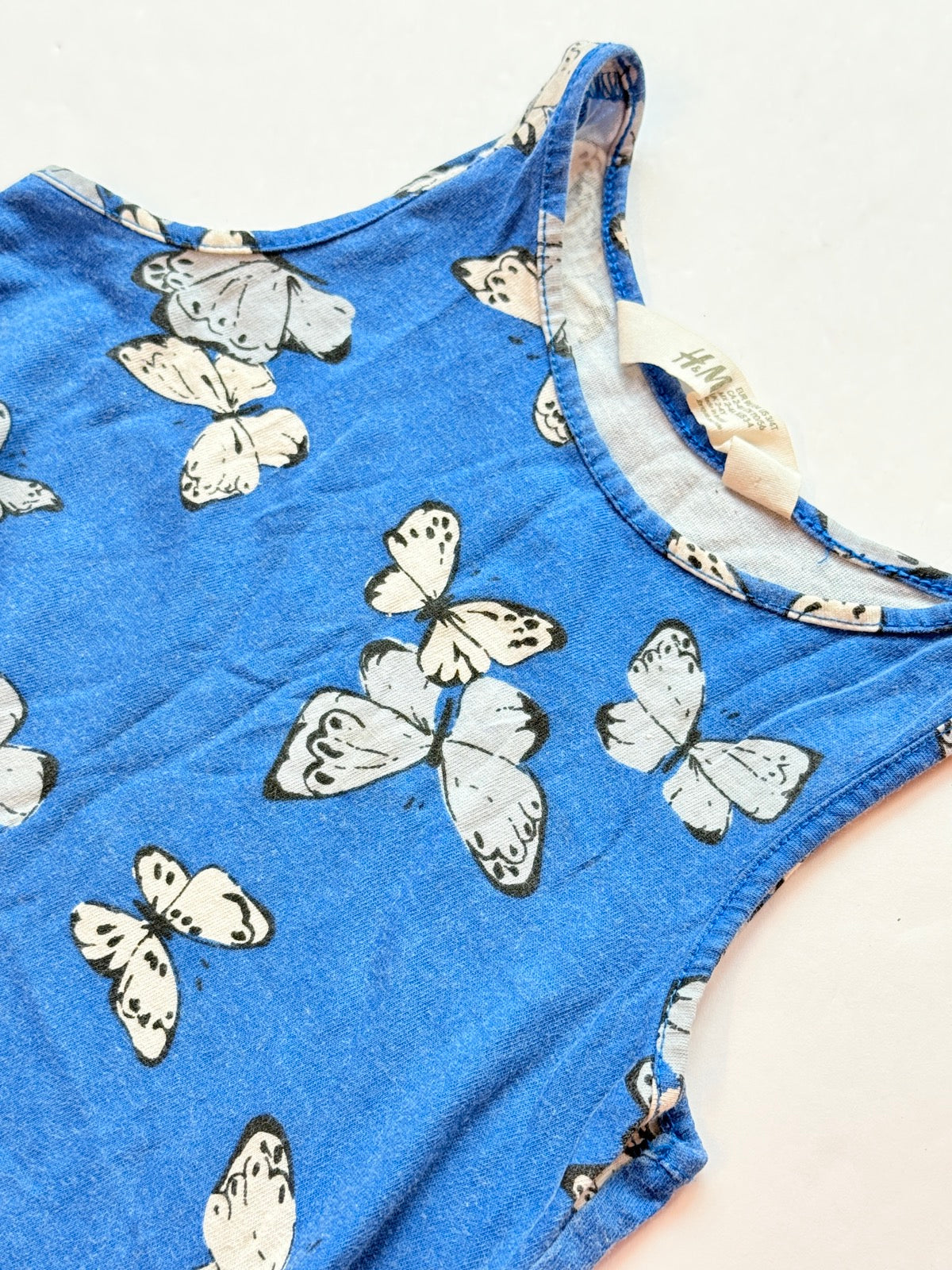H&M Butterfly Print Dress Size 3-4T