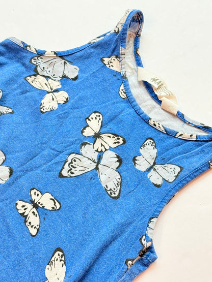 H&M Butterfly Print Dress Size 3-4T