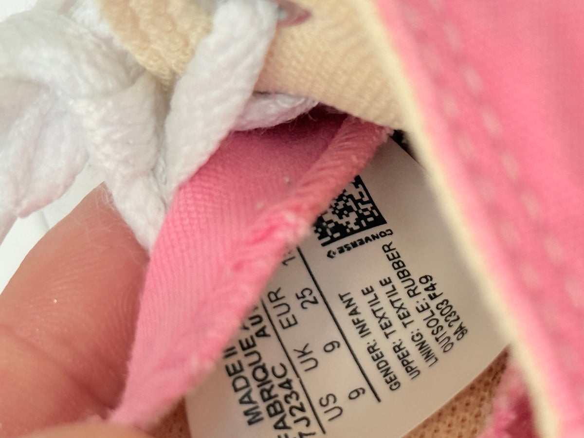 Converse Chuck Taylor All Star Pink Size 9