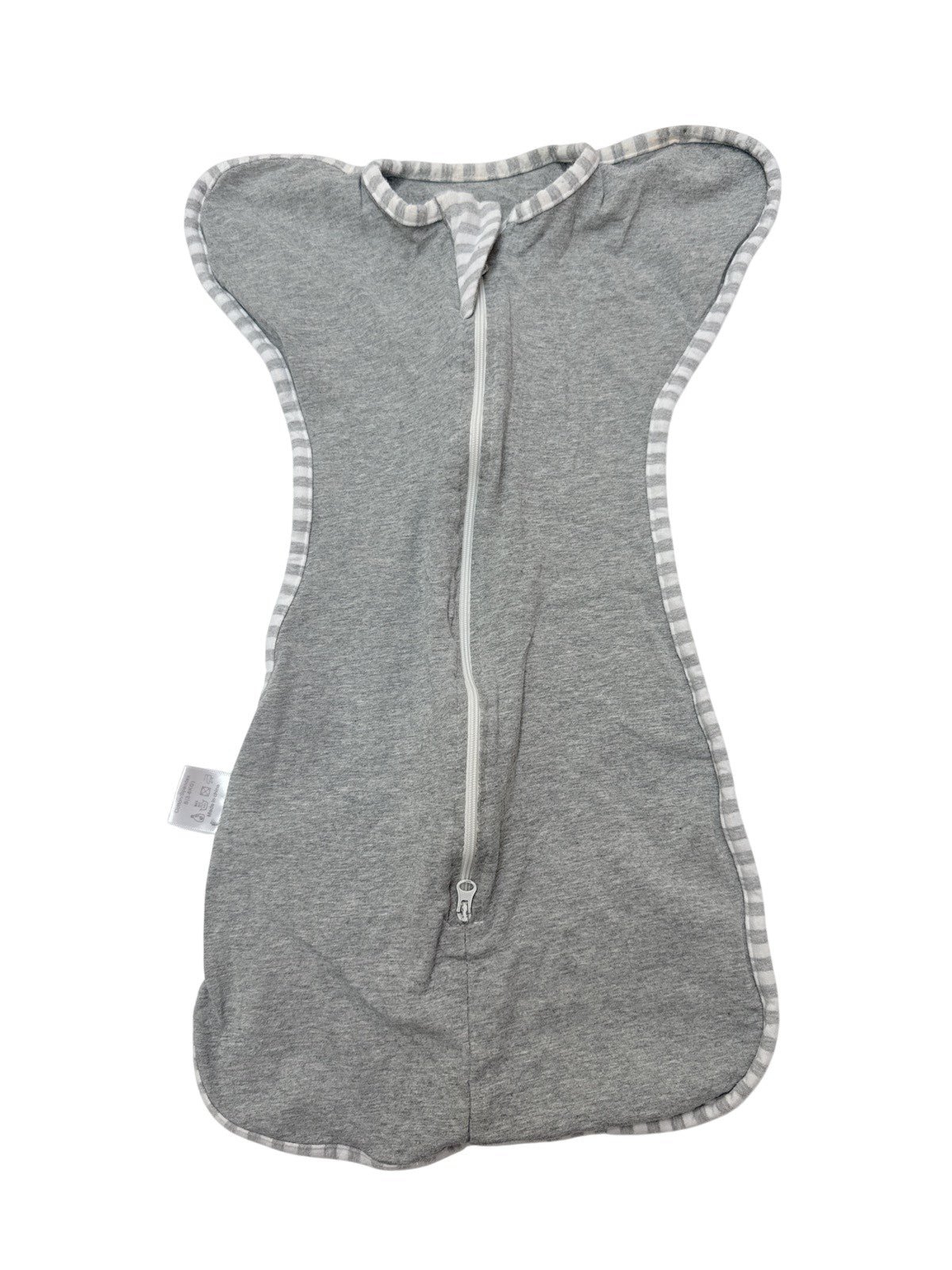Insular Grey Striped Swaddle Sleep Sack S 5-6Y