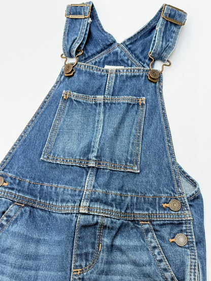 Baby Gap Denim Shortalls Overalls Size 4T