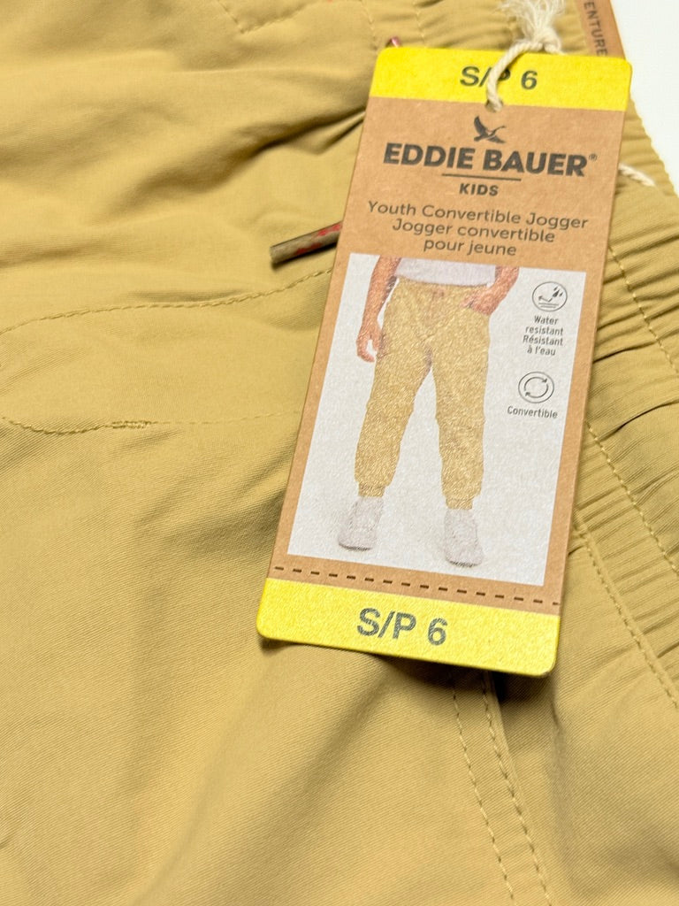 Eddie Bauer Pants Zip Off Shorts 6Y