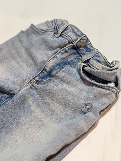 Gap Denim Light Wash Distressed Jeans Size 10
