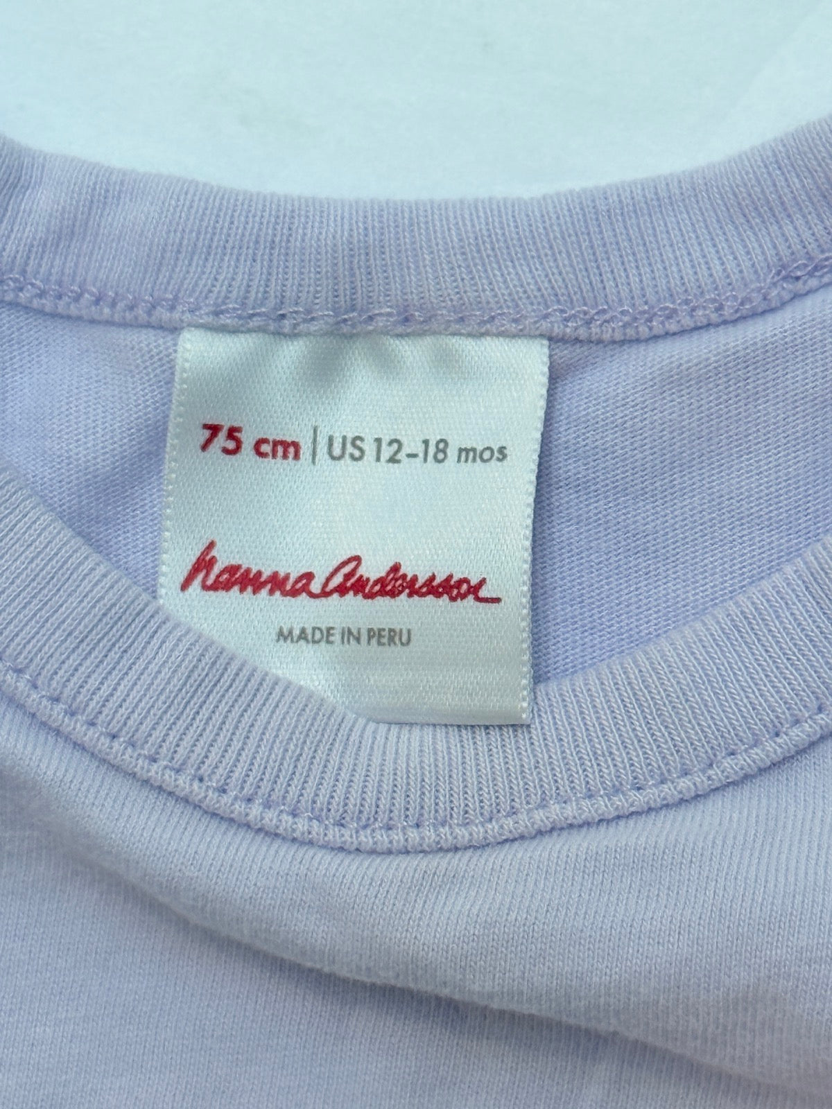 Hanna Andersson Deer Rabbit T-Shirt 12-18M