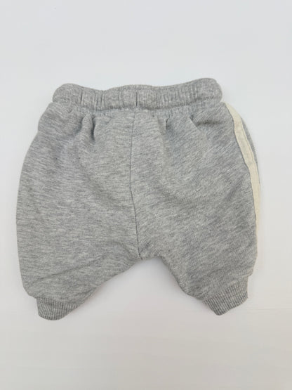 Carter's Gray Striped Jogger Pants Newborn