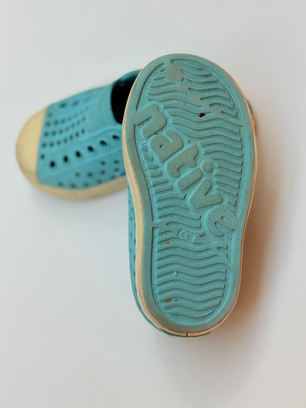 Native Jefferson Kids Sneaker Blue Size C6