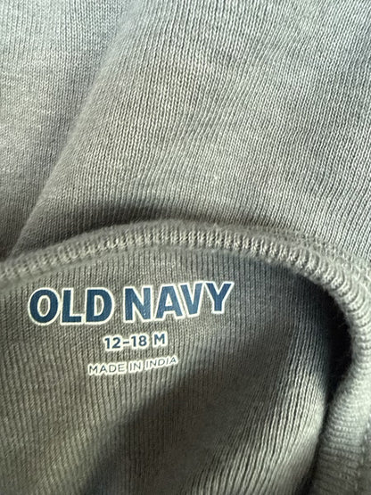 Old Navy Gray Bodysuit 12-18M