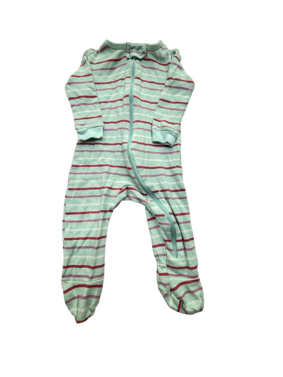 Joe Fresh Striped Footed Sleeper 3-6m
