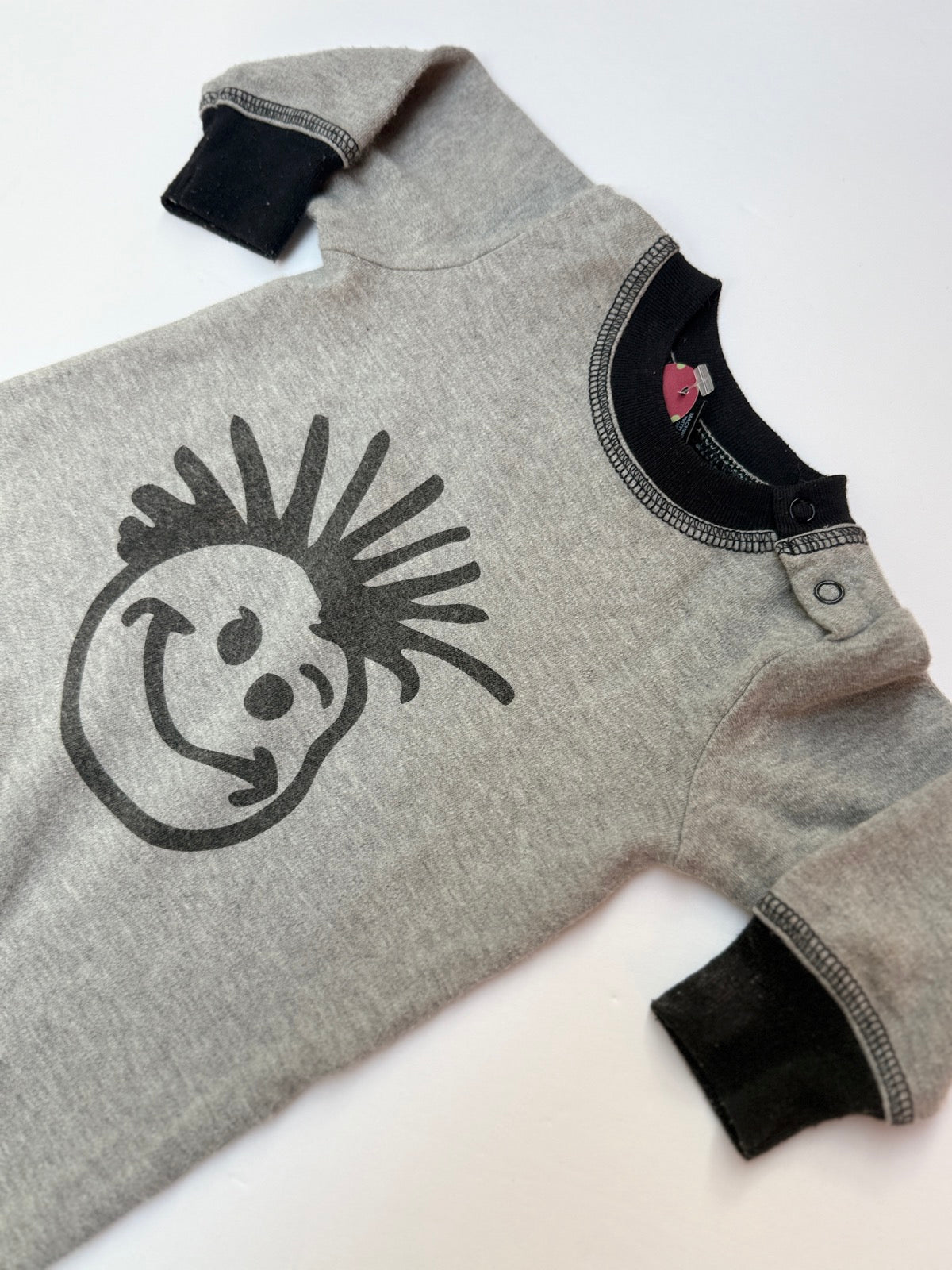 Knuckleheads Punk Face Romper Size S 3M