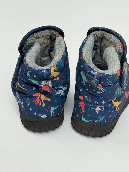Jan & Jul Space Dinosaur Winter Boot Size 5