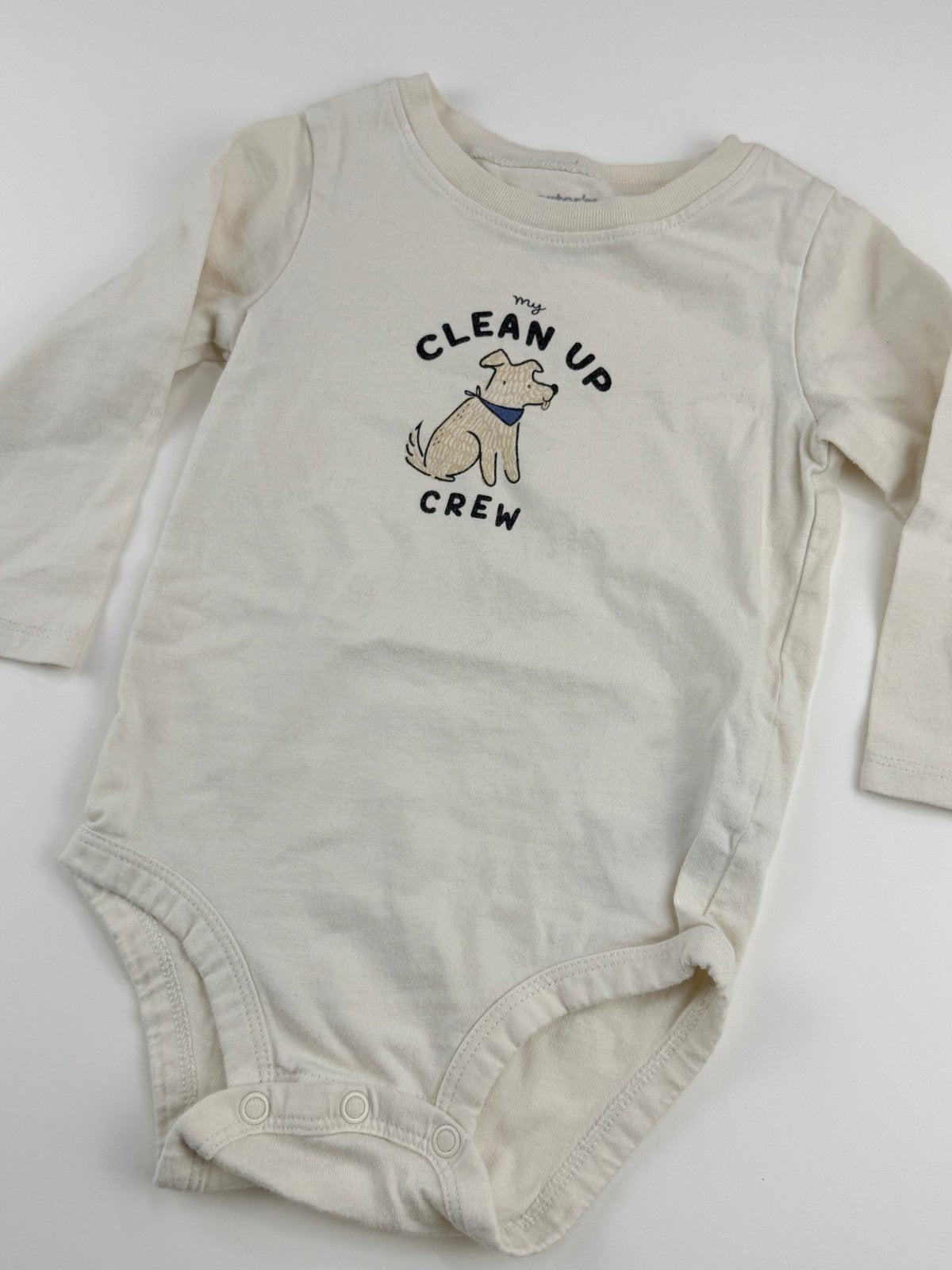Carter's Clean Up Crew Dog Bodysuit 12M
