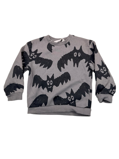 H&M Gray Bat Print Sweatsuit Size 2-4Y