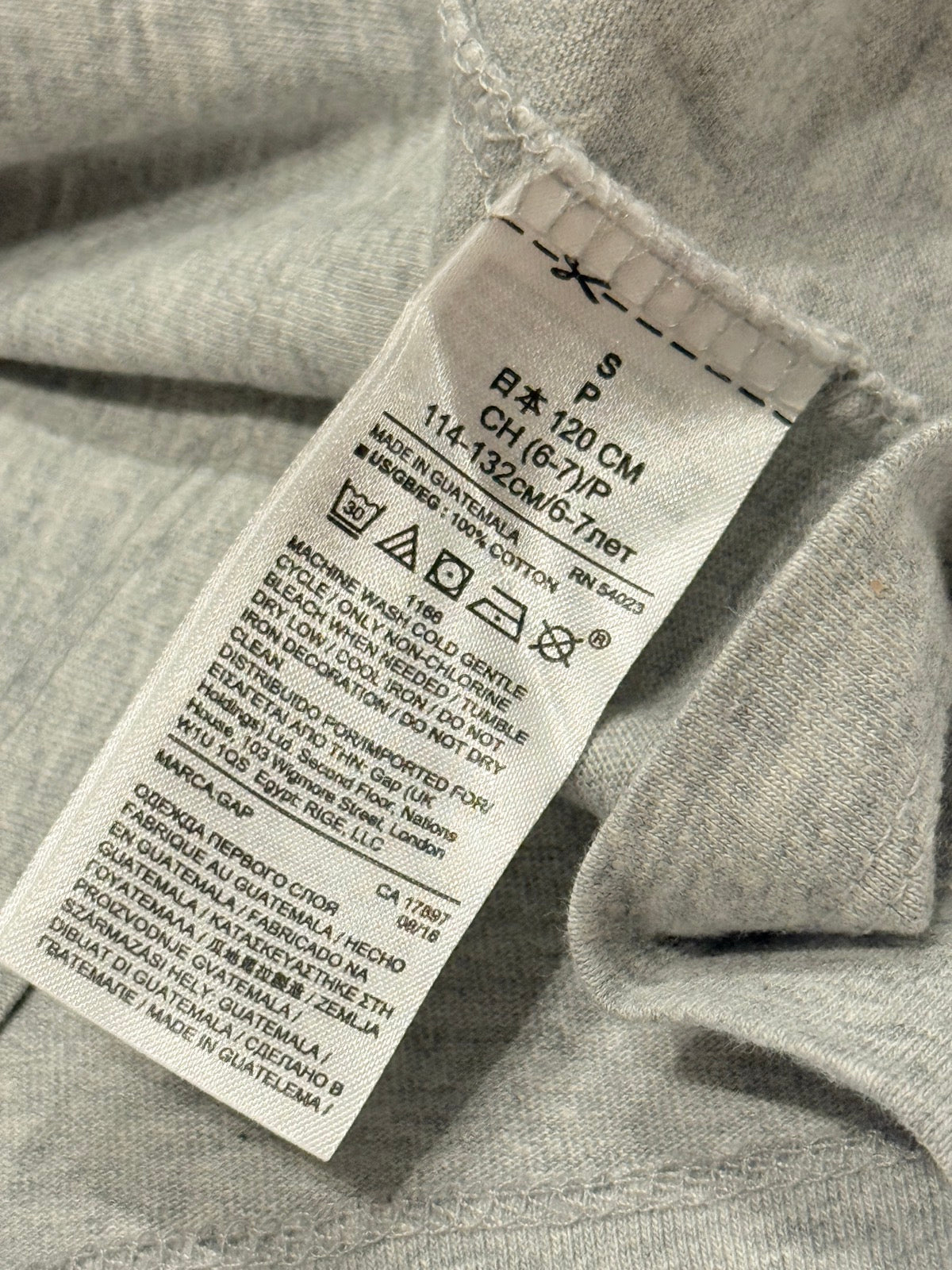 Gap Kids Burger vs Pizza Graphic Tee 6-7