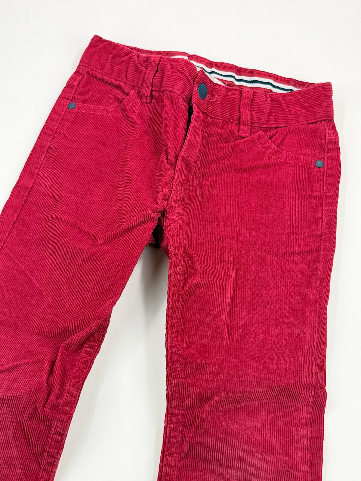 Jacadi Red Corduroy Pants Size 6Y