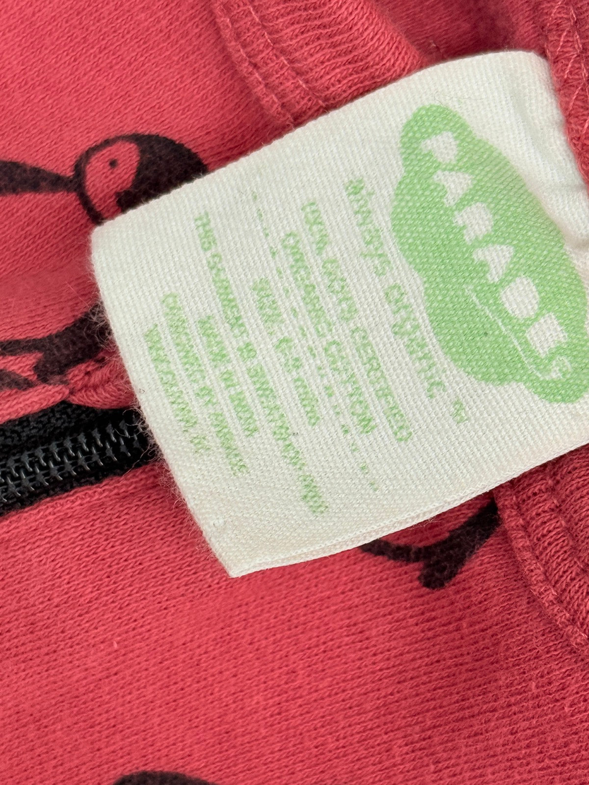 Parade Organic Penguin Zip Romper 6-9m