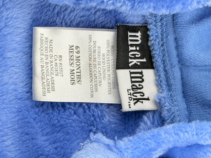 Mick Mack Ltd Blue Fleece Sleeper 6/9M