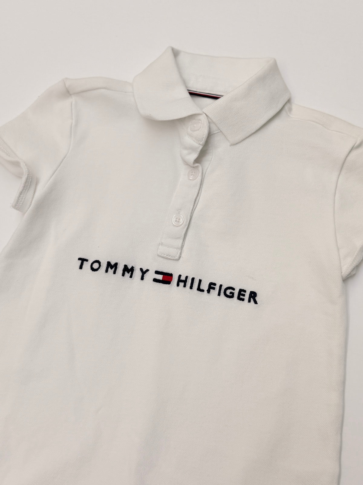 Tommy Hilfiger White Polo Dress Size 3
