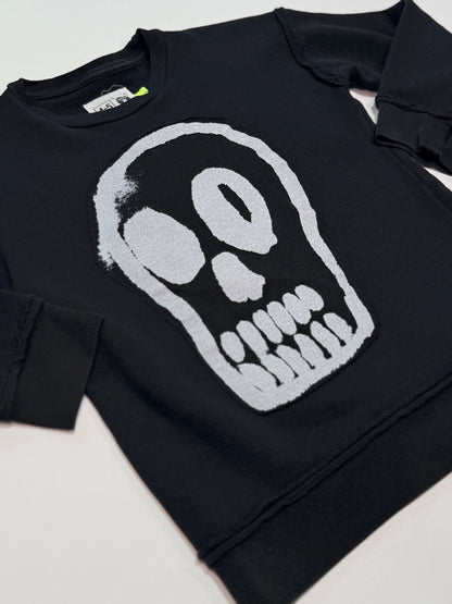 Nununu Black Skull Sweatshirt 4-5