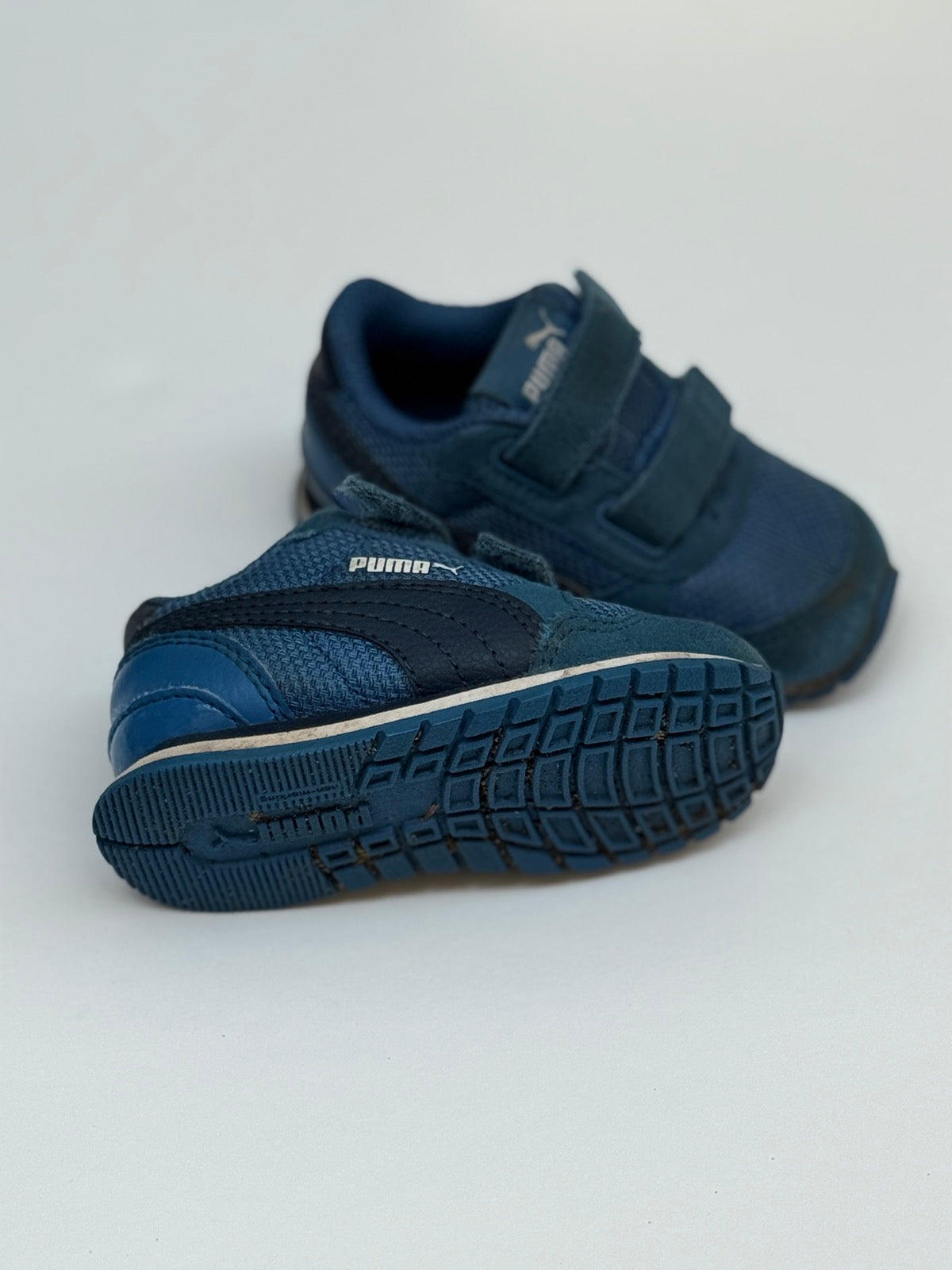 Puma ST Runner Navy Toddler Sneakers Size 5C