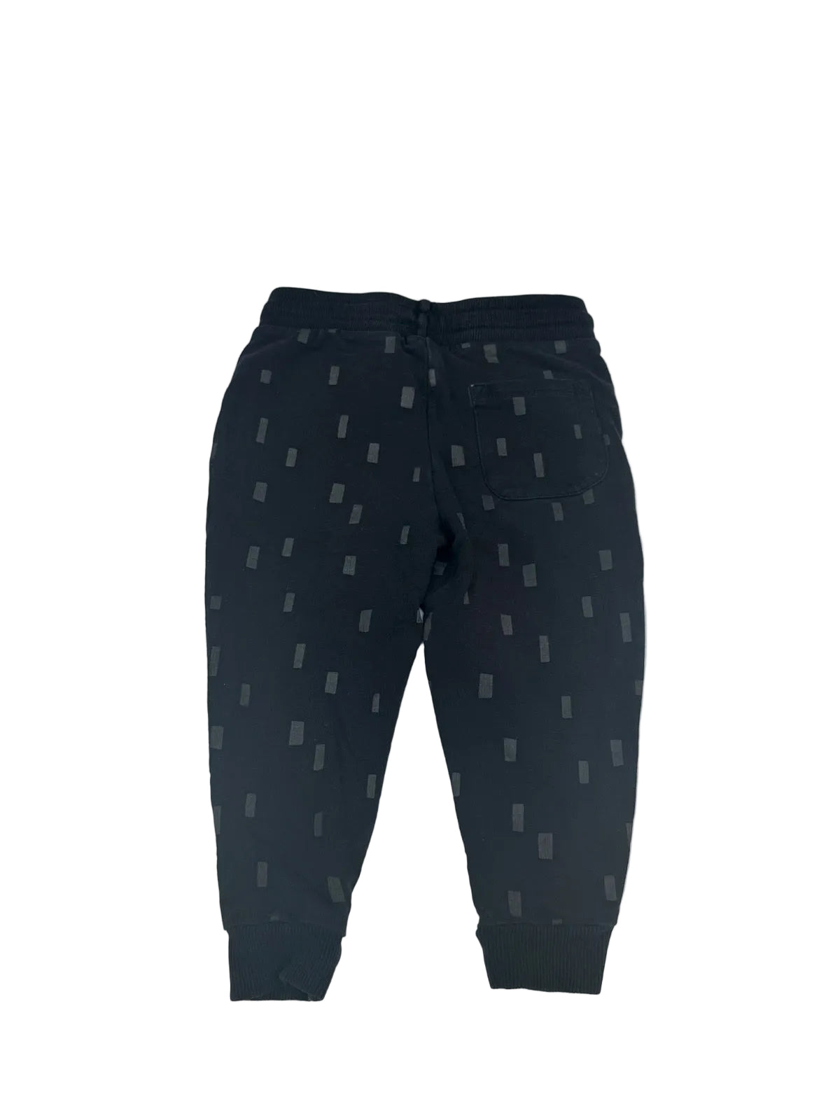 Miles the Label Black Print Joggers 2Y