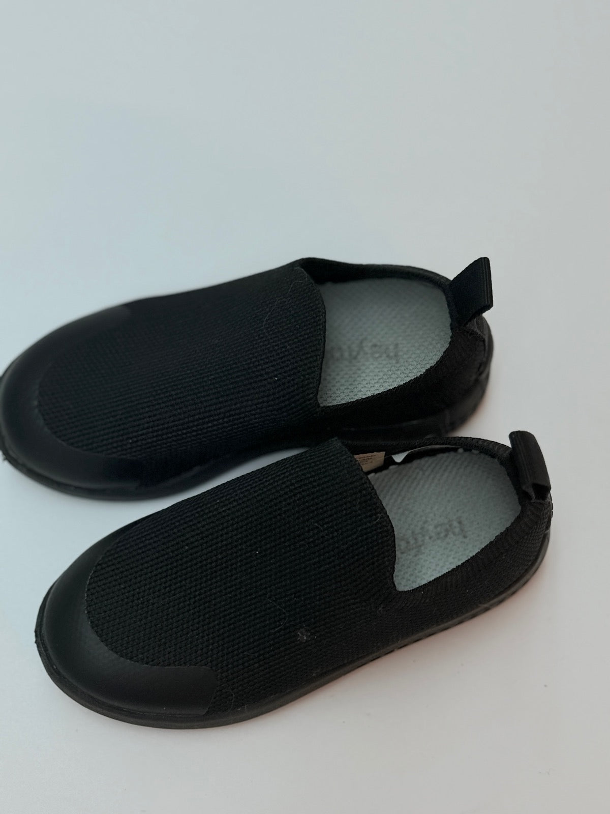 Heyfolks Black Slip-On Sneakers Size C7