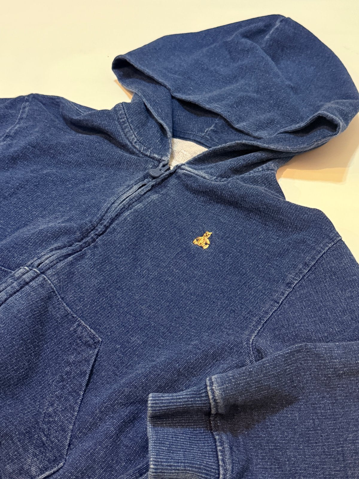 baby Gap Indigo Zip-Up Hoodie 5 Years