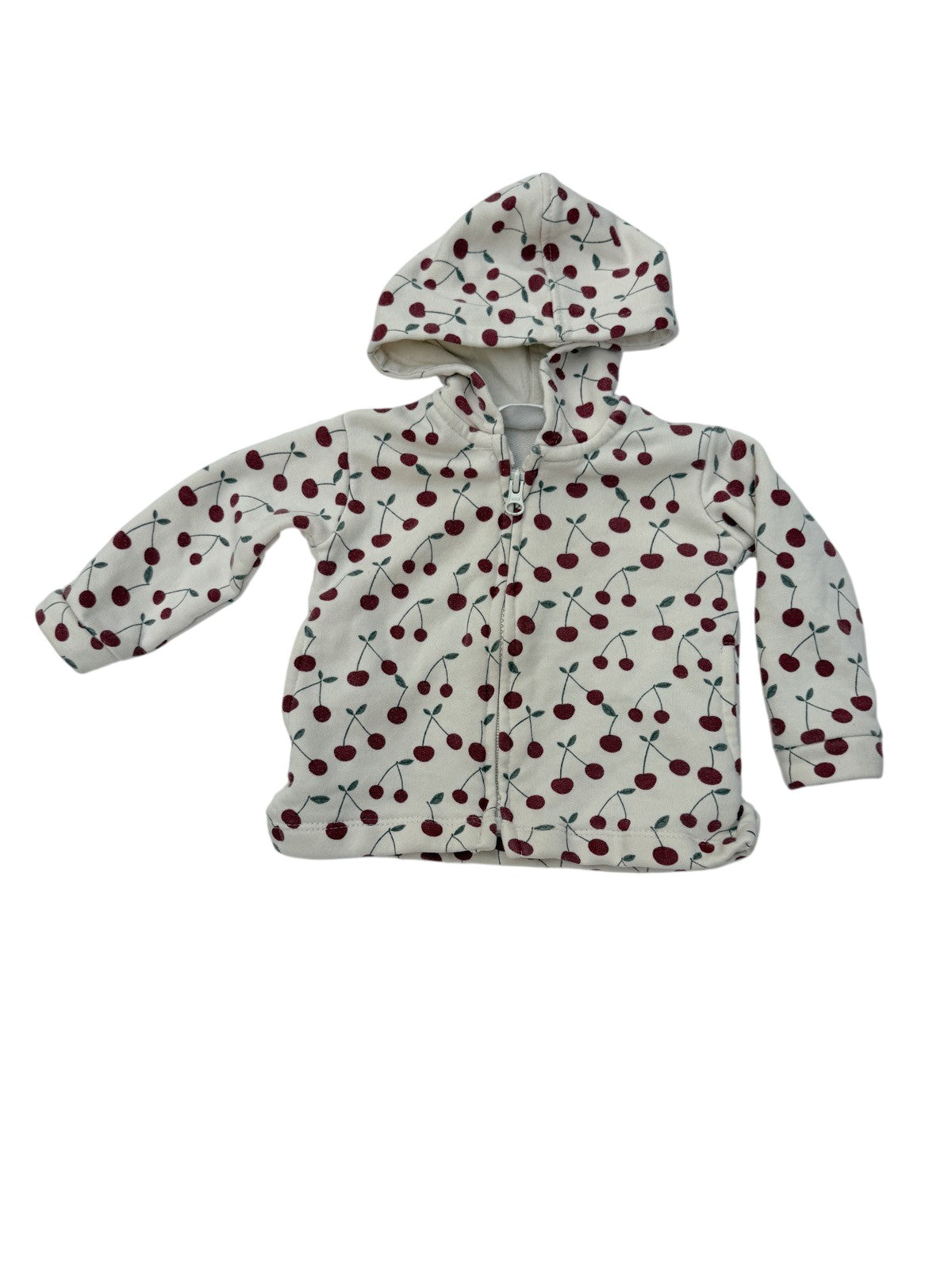 Zara Baby Cherry Print Hoodie 3-6M