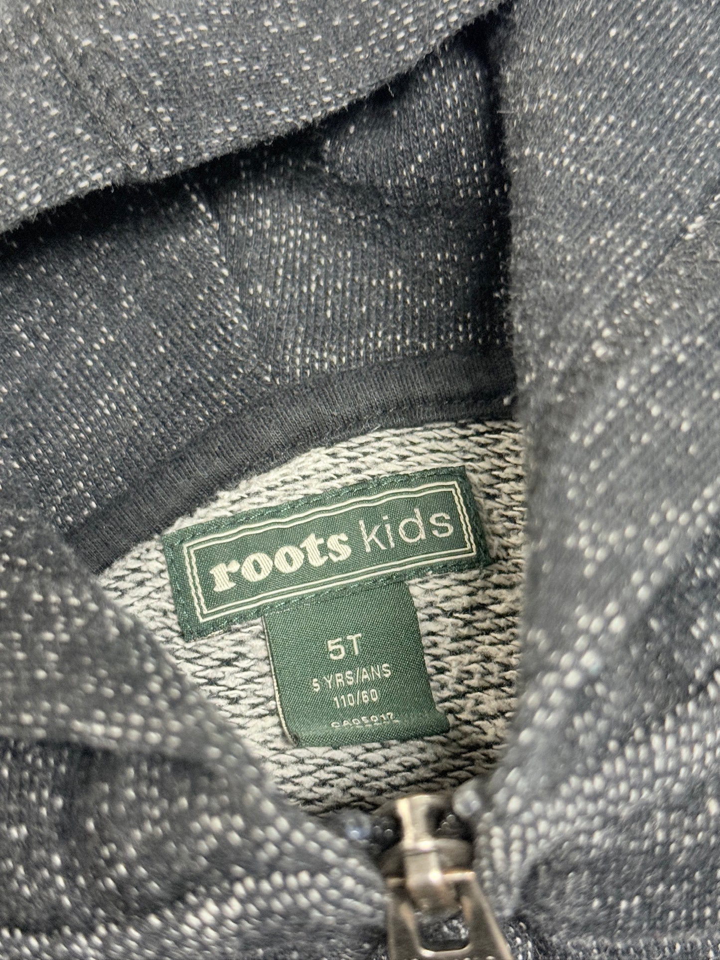 Roots 5T Zip Up Sweater