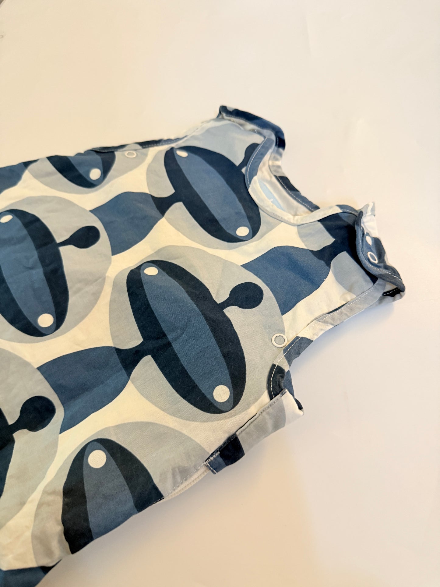 Gro Bag 100% Cotton Sleep Sack 0-6m 1.0 TOG