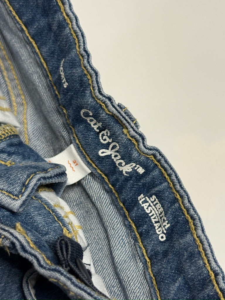 Short en jean Cat & Jack 3T, taille ajustable