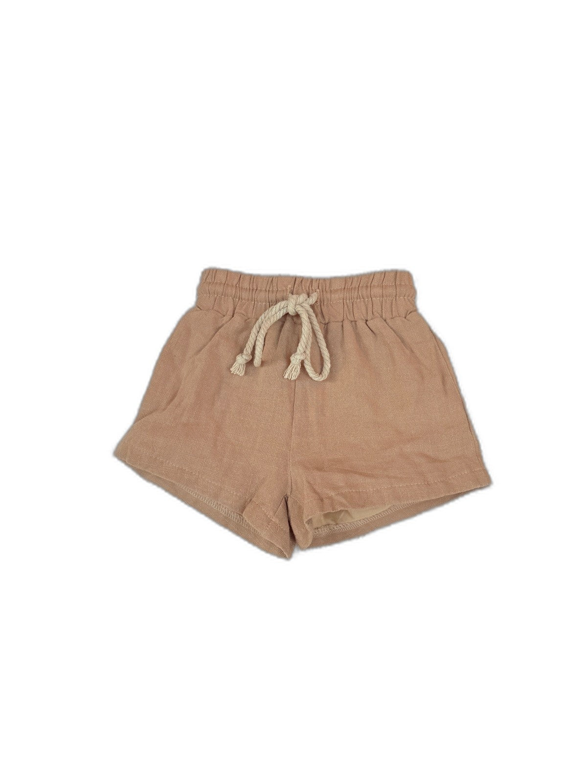 Tan Linen Shorts 6m