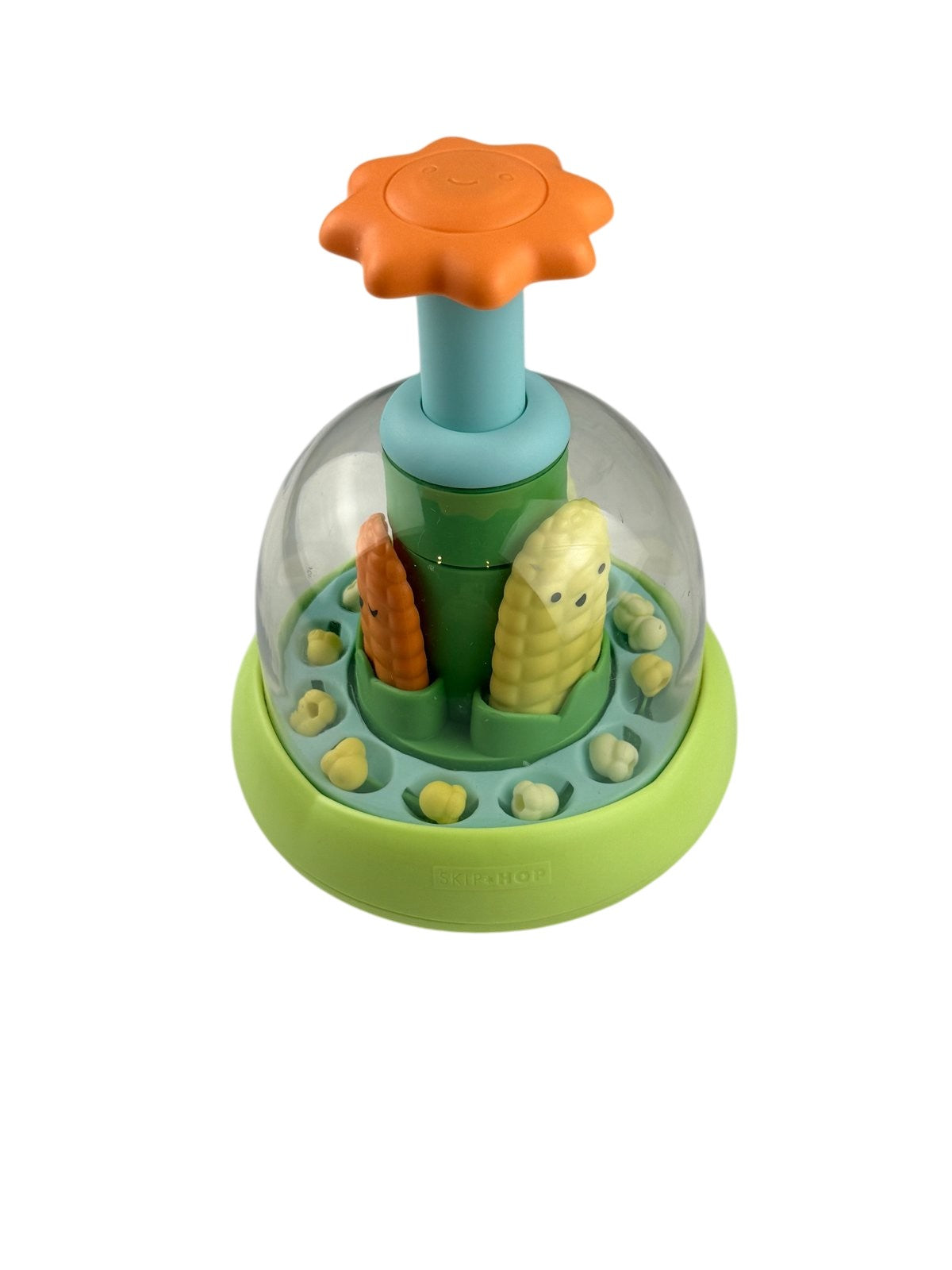 Skip Hop Farmstand Popcorn Push Spinning Toy