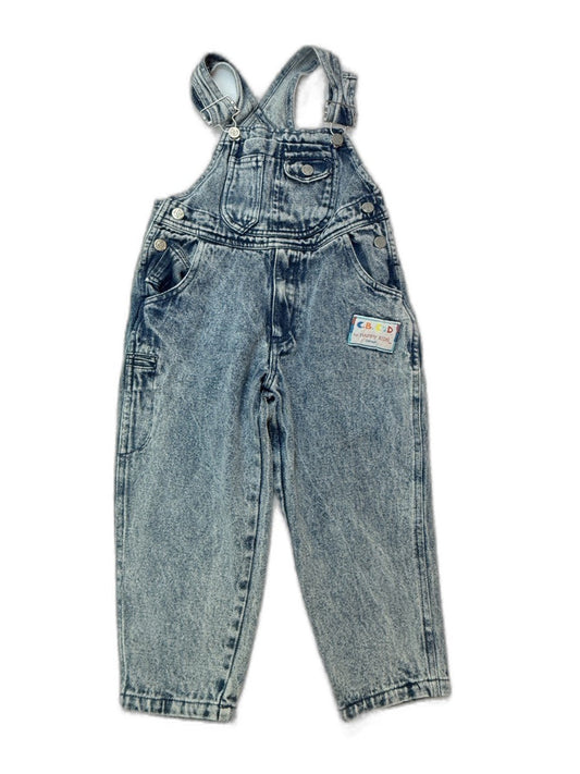 C.B. Kid Happy Kids Denim Overalls Size 3X