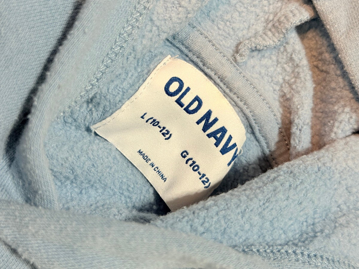 Old Navy Spider-Man Blue Hoodie Size 10-12