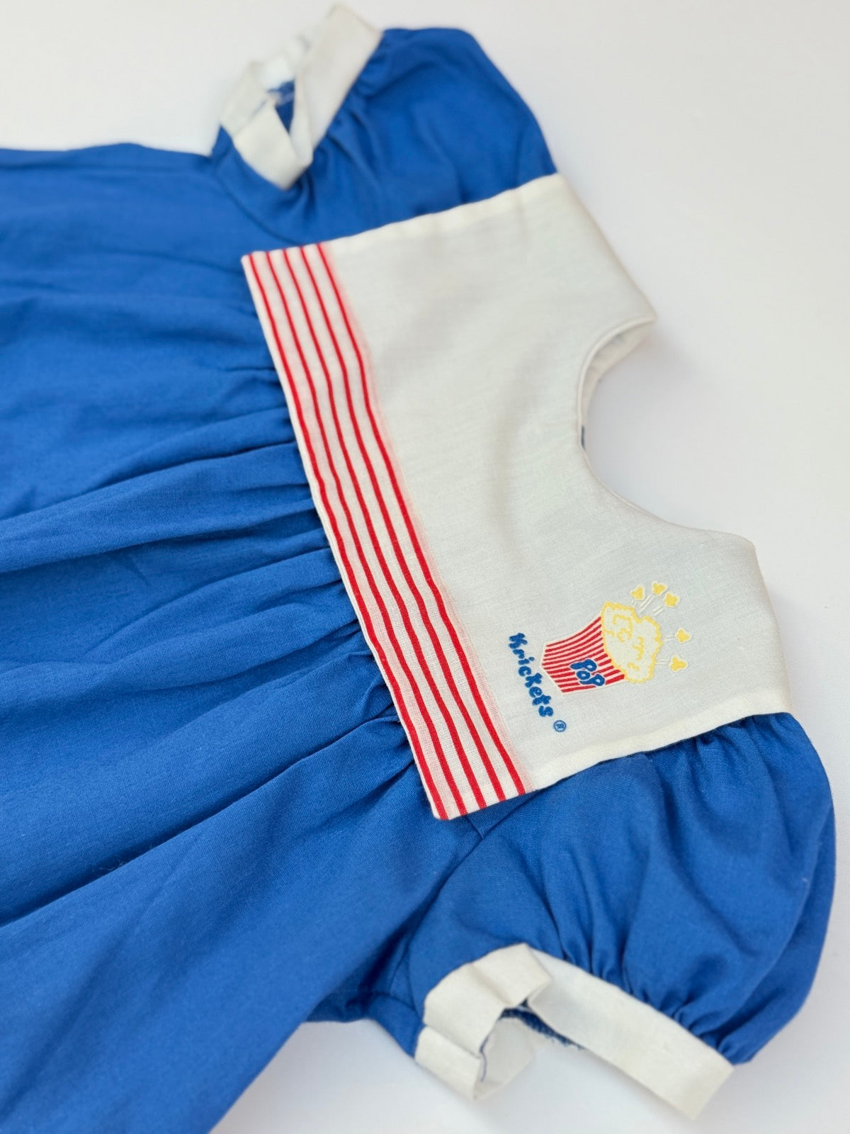 Vintage Krickets Chuckles Blue Popcorn Dress Size 18