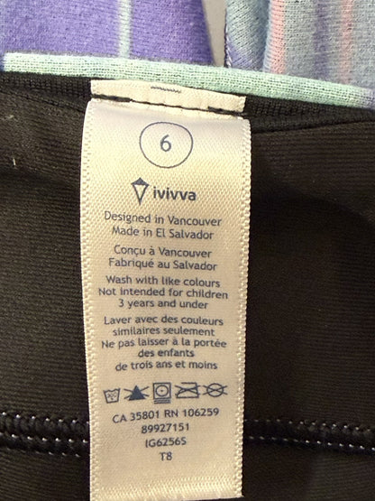Ivivva Multicolor Capri Leggings Size 6