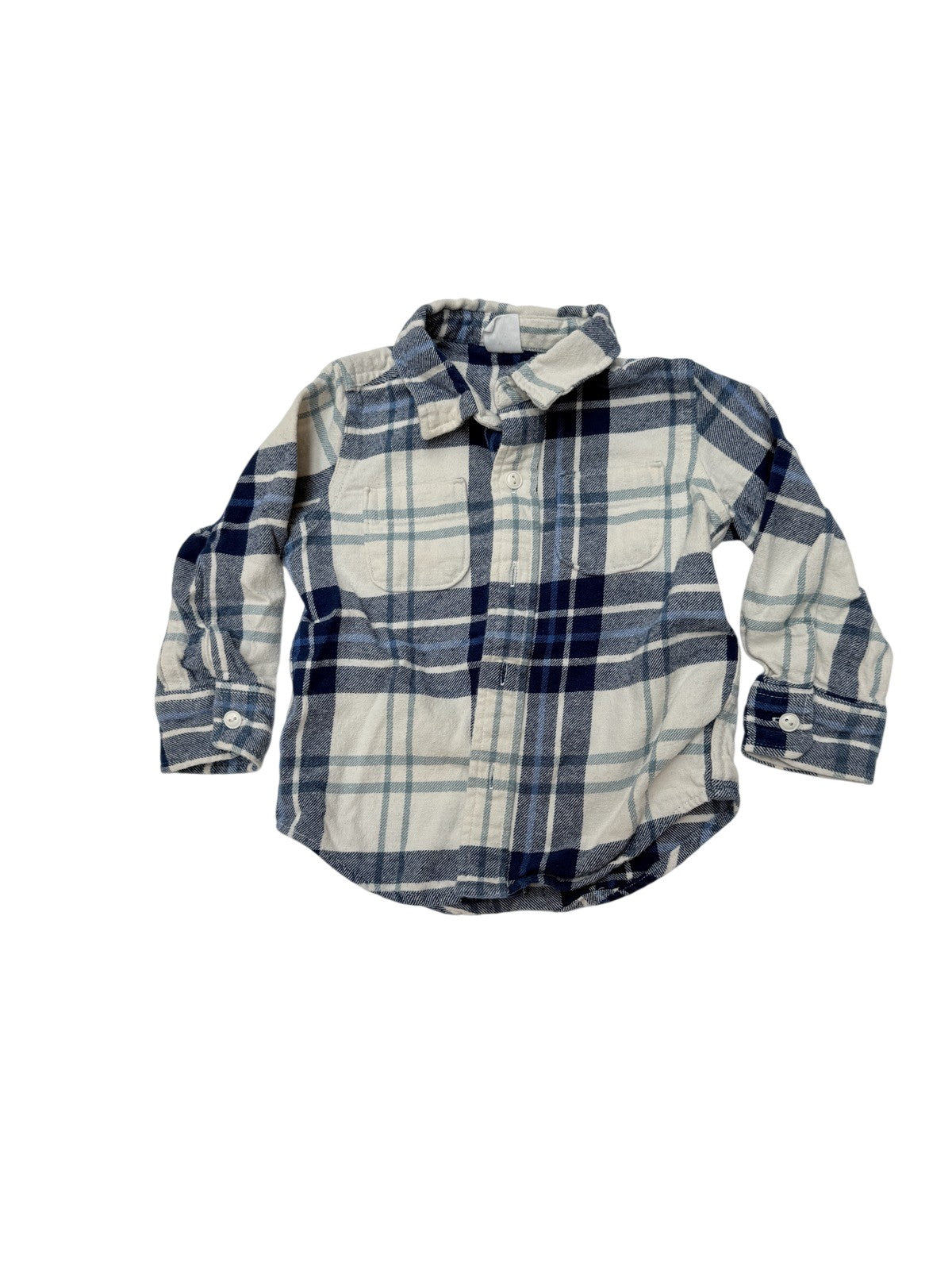 Baby Gap Plaid Flannel Shirt 18-24M